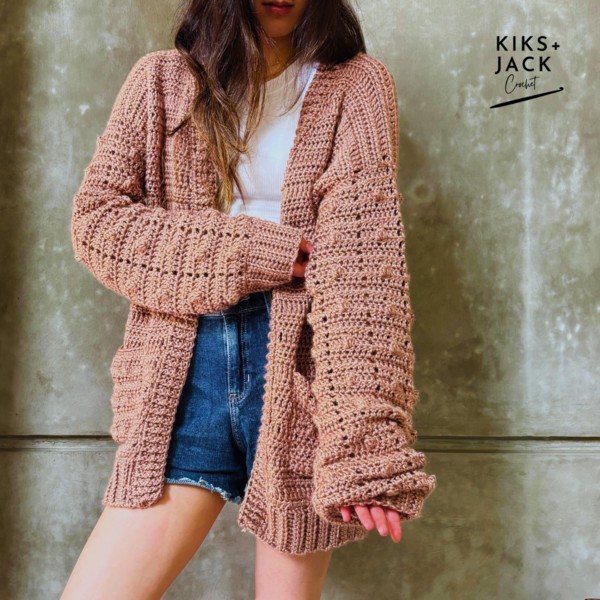 Wanderers Relaxed Fit Crochet Cardigan