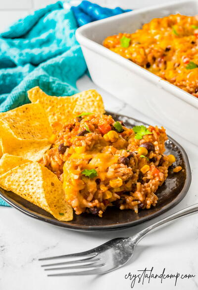 Mexican Chicken Corn Casserole