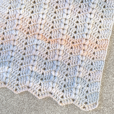 Pebble Waves Blanket