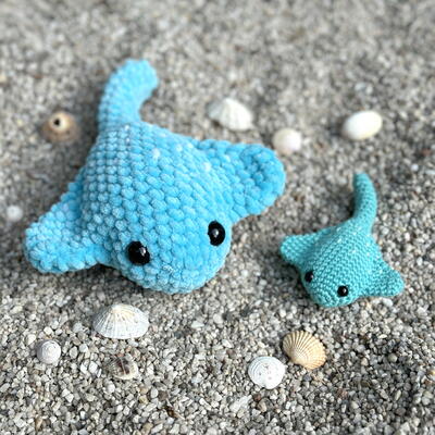 Free Stingray Amigurumi Crochet Pattern