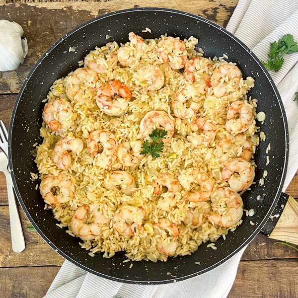 Got Frozen Shrimp? Make This Easy One-pan Shrimp And Rice Dinner