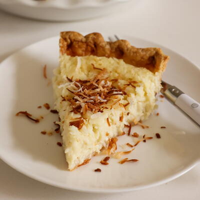 Coconut Custard Pie