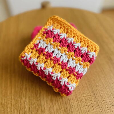 Floret Stitch Washcloth