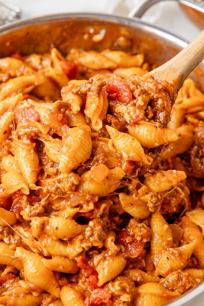 Cheesy Homemade Hamburger Helper