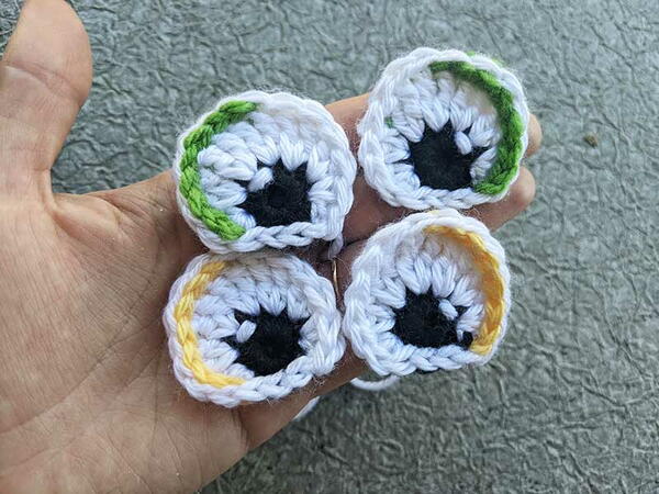 Crochet Eyes Pattern