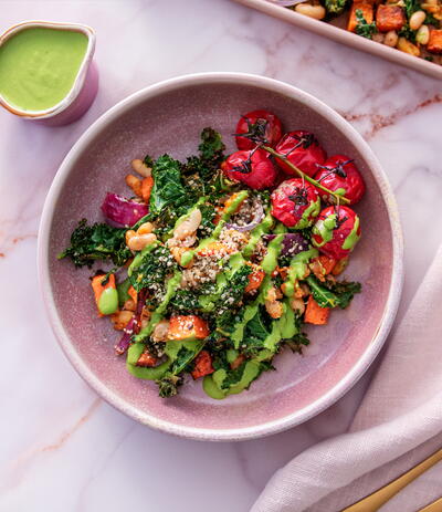 Kale & Sweet Potato Hash