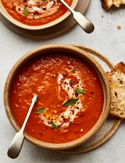 Roasted Tomato & Butterbean Soup