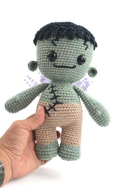 Frankenstein Monster Free Crochet Pattern