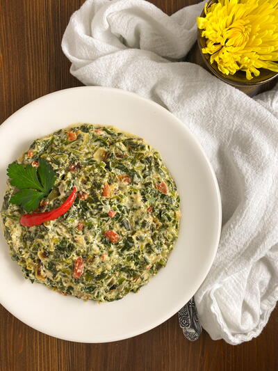 Cajun Creamed Spinach