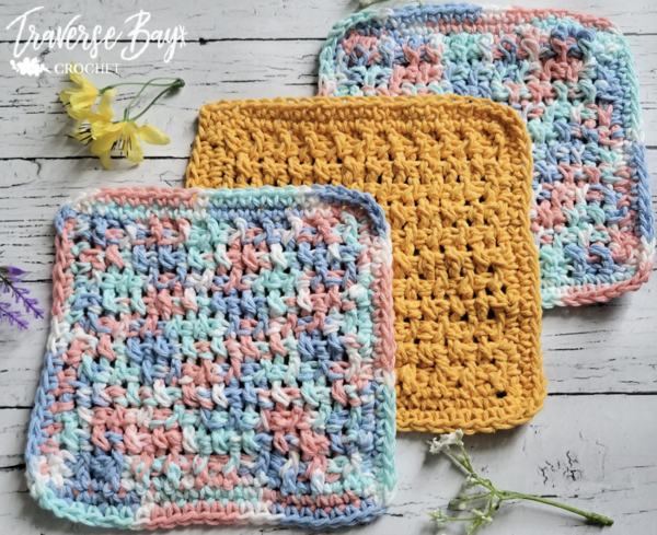 Textured Cotton Dishcloth