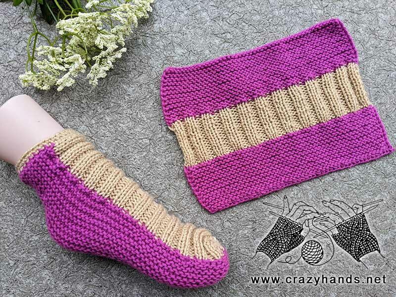 TWO-TONE POINTED SLIPPERS main image 0