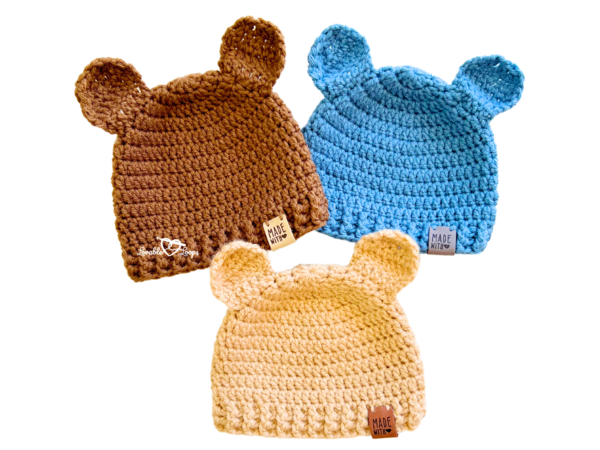 Teddy Bear Baby Hat