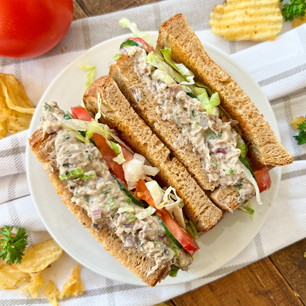 The Best-ever Sardine Salad Sandwich 