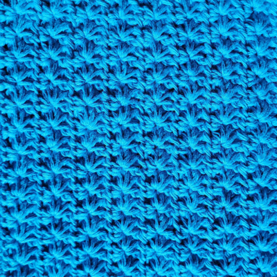 Star Stitch Washcloth