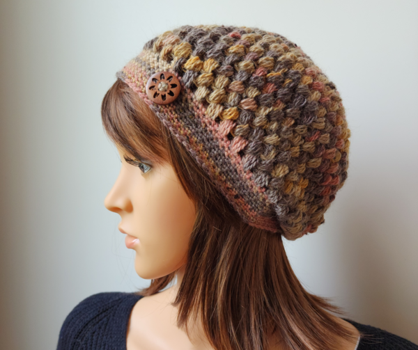 Moorland Puff Stitch Hat