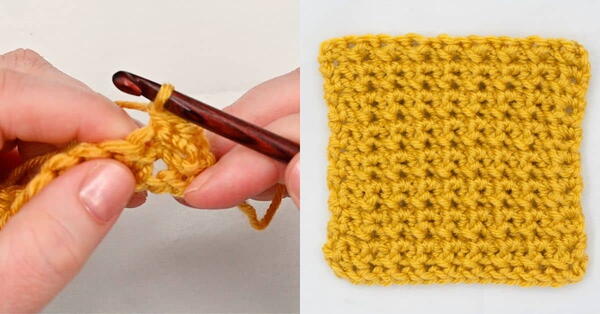 How To Single Crochet Front And Back Post Ribbing | DIYIdeaCenter.com