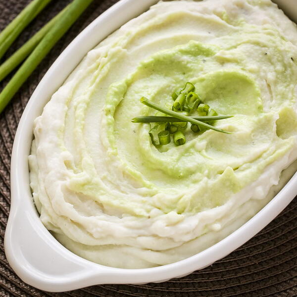 Wasabi Mashed Potatoes