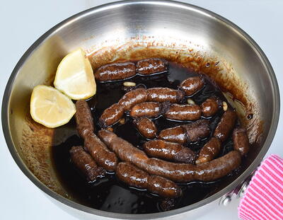 Makanek (lebanese Mini Sausages)