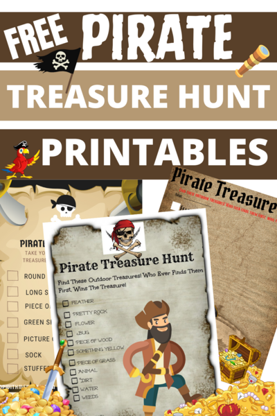 Pirate Treasure Hunt Printable For Kids