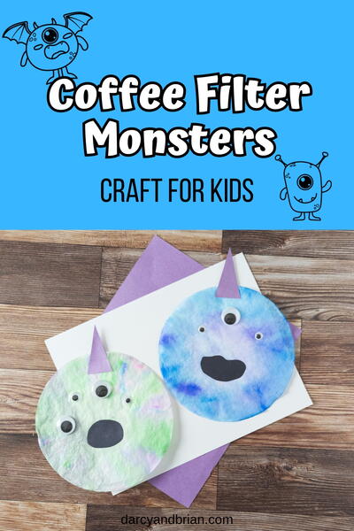 Coffee Filter Monsters