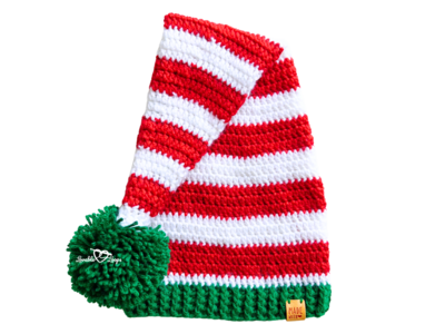 Classic Crochet Elf Hat Pattern (all Sizes!)