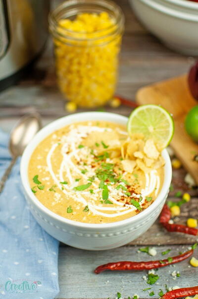 Mexican Street Corn Soup