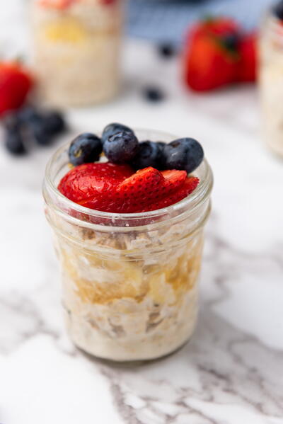 Overnight Vanilla Oats