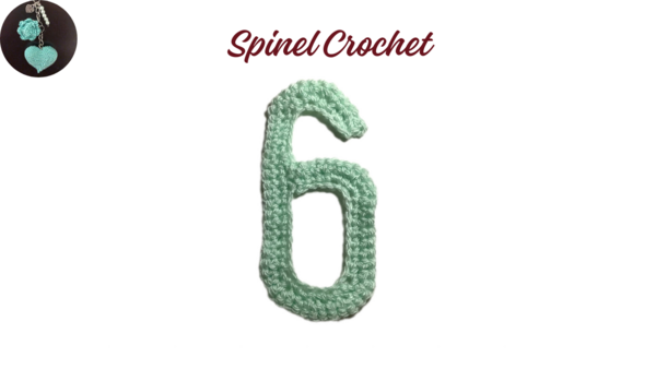 Crochet Digit 6