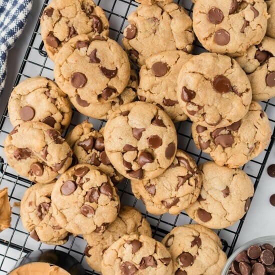 Peanut Butter Chocolate Chip Cookies 