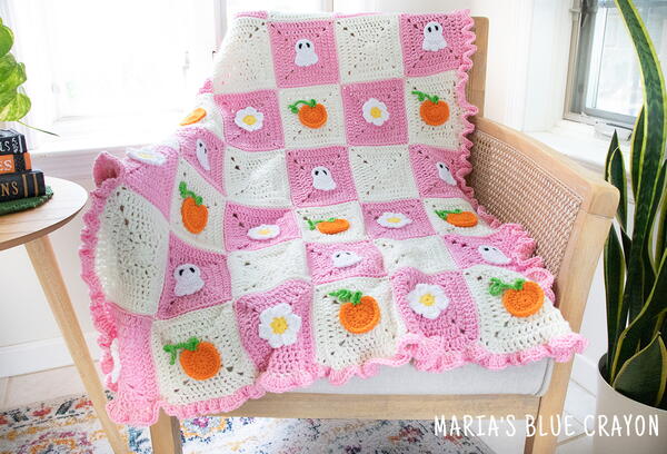 Spooky Cute Halloween Blanket