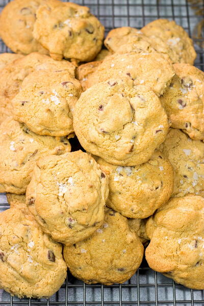 Bourbon Chocolate Chip Cookies