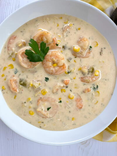 Shrimp And Corn Bisque