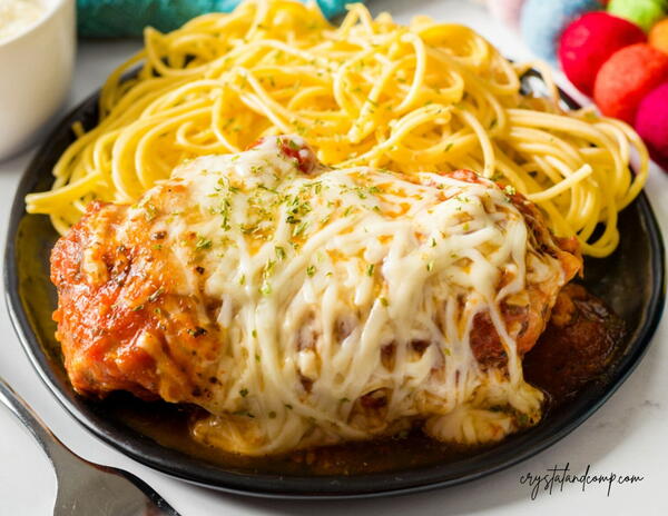 Slow Cooker Chicken Parmesan