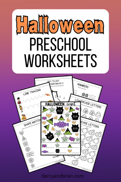 Free Printable Halloween Pre K Worksheets