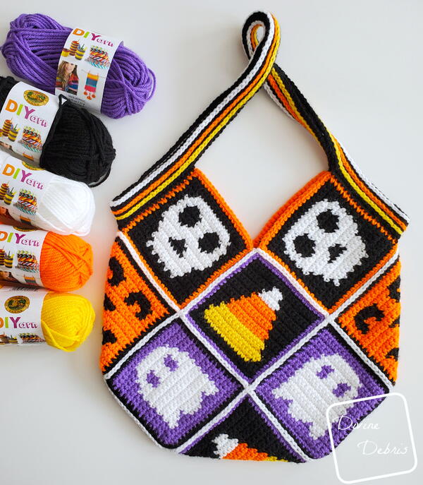 Patchwork Halloween Bag