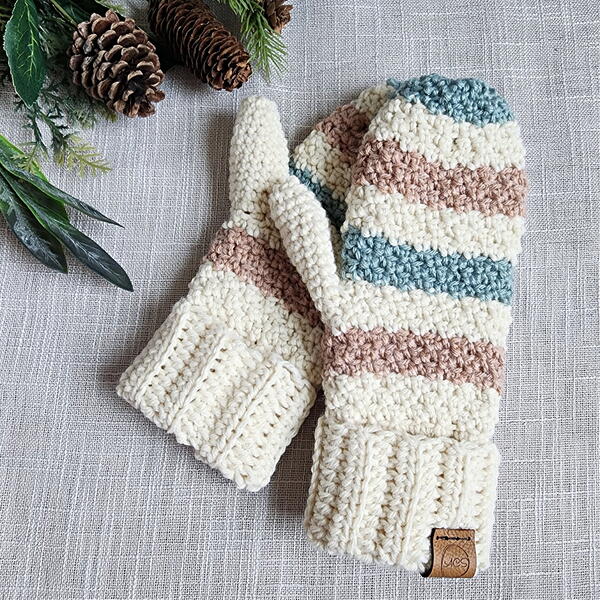 Easy Crochet Mitten Pattern