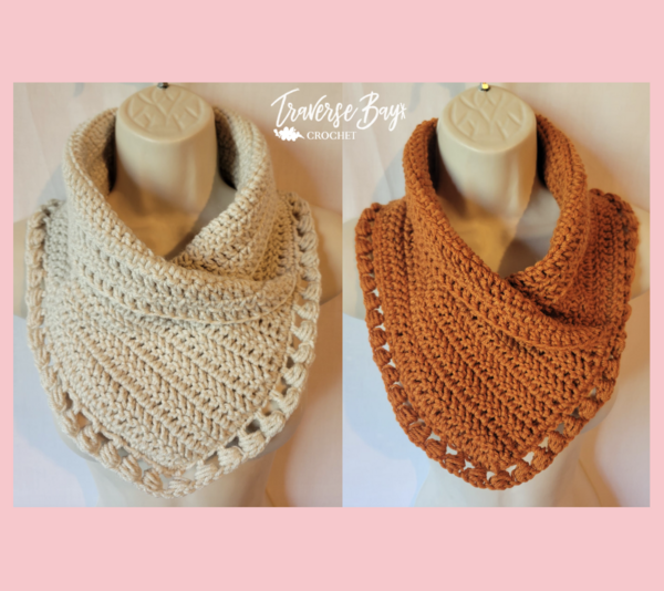 Herringbone Bead Neck Warmer