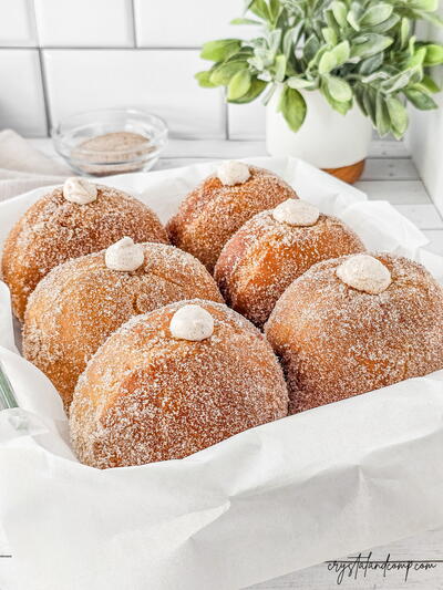 Pumpkin Spice Cheesecake Donut 