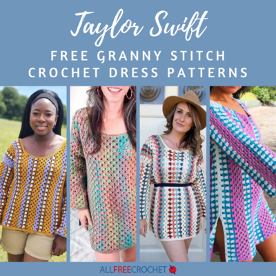 15 Free Taylor Swift Crochet Dress Patterns