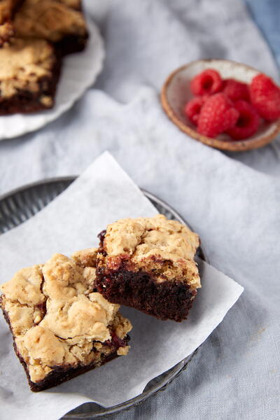 Chocolate Raspberry Bars