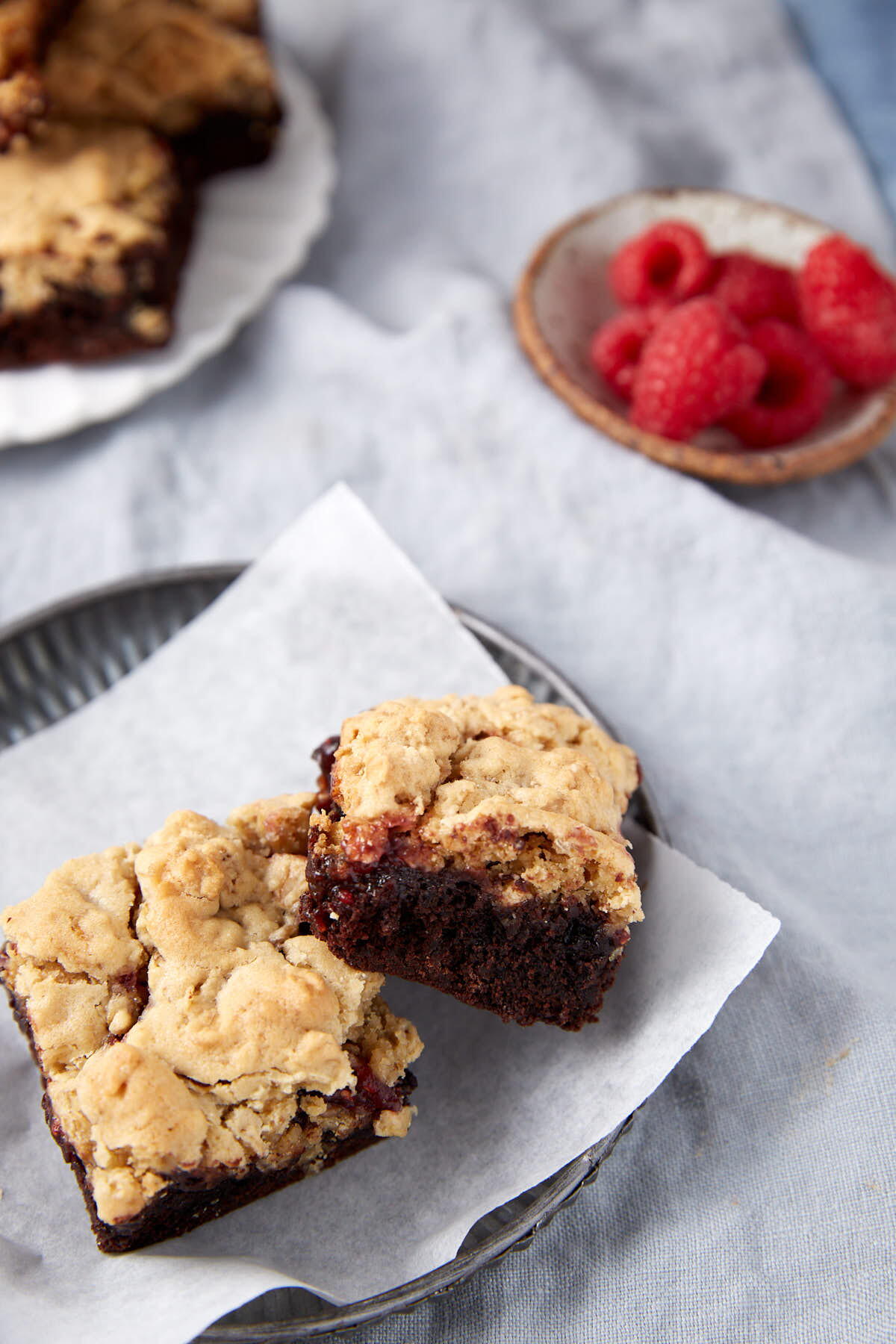 Chocolate Raspberry Bars | TheBestDessertRecipes.com