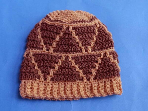 Beautiful Mosaic Beanie Hat