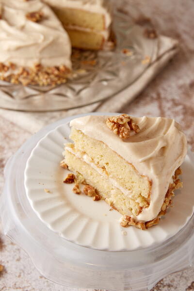 Banana Layer Cake With Cream Cheese Frosting