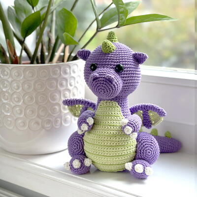 Elio The Dragon - Free Amigurumi Crochet Pattern