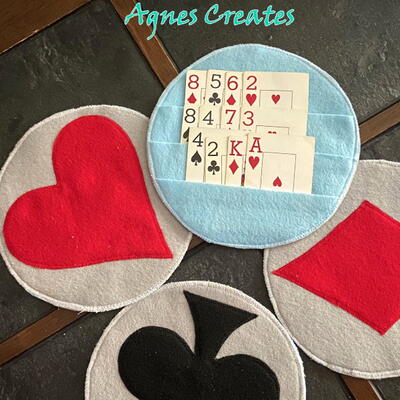 Diy Felt Playing Card Holder