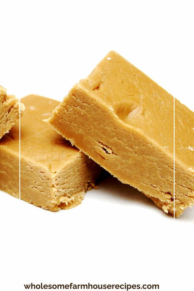 3-ingredient Peanut Butter Fudge No Milk Recipe 