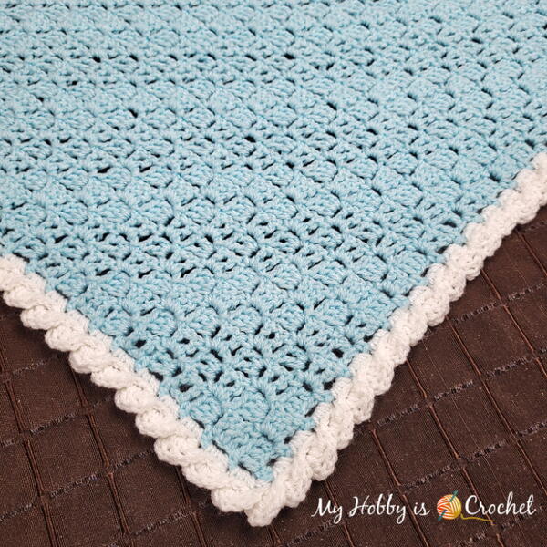 Lacy Seashell Corner To Corner (c2c) Blanket