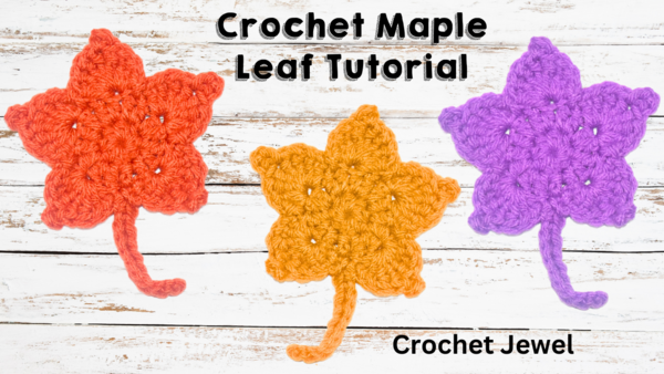 Crochet Maple Leaf