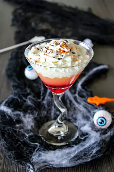 Halloween Candy Corn Cocktail