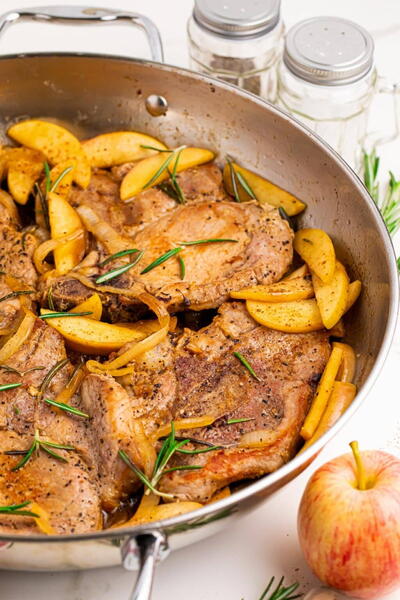 Pork Chops With Apple Butter